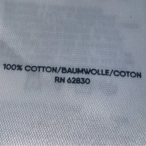 Lands’ End Navy White Striped Cotton Open Front Cardigan Sweater Sz S - Picture 5 of 6